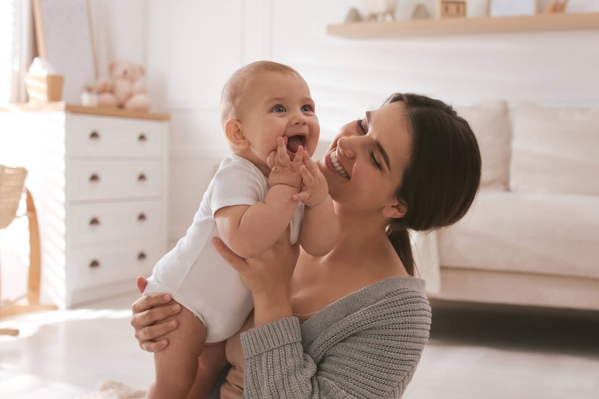 Glückliches Baby